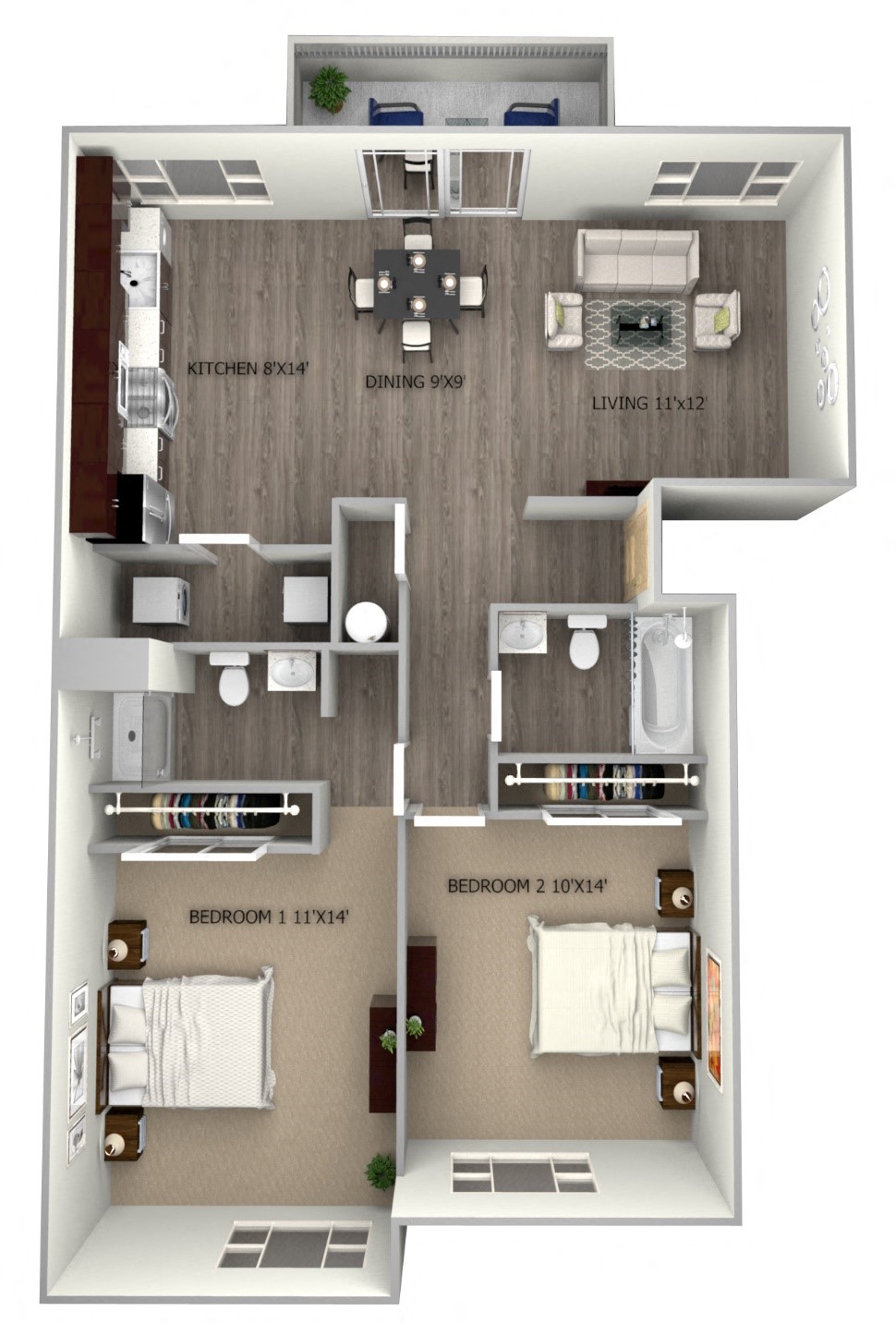 12015 SW Walden Lane 1-2 Beds Apartment for Rent - Photo Gallery 56